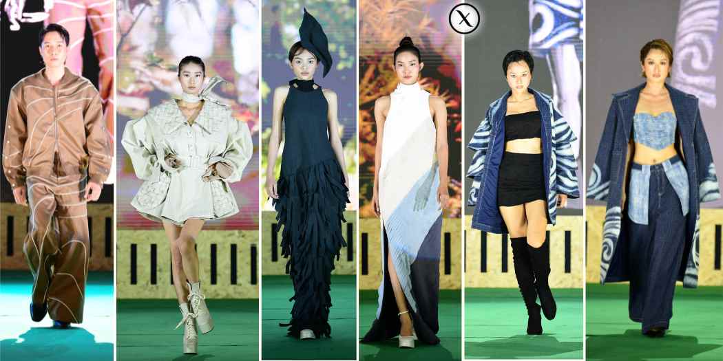 Sự giao thoa giữa hai bộ sưu tập: Hy vọng và cảnh báo. Ảnh: Quang Định